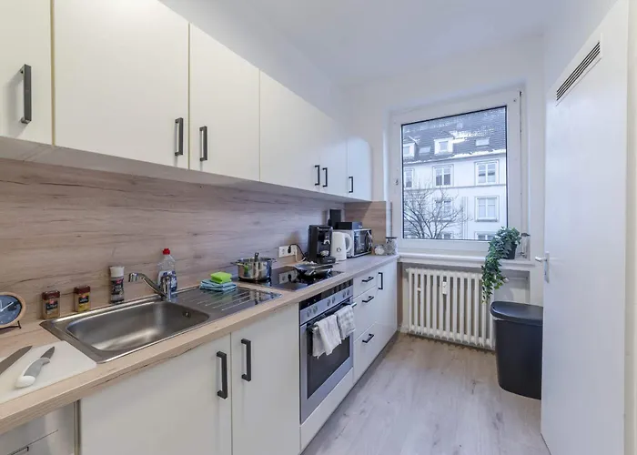 Lejlighed Zentral Fuer 6 Naehe Messe & Hbf Mit Balkon Und Wlan Essen